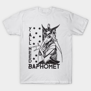 Y'all need baphomet - Funny Anime Style Baphomet T-Shirt